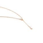 Collier Kenta Argent Rose Oxyde De Zirconium - Colliers avec pierres Femme | Marc Orian