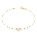Bracelet Silma Or Jaune Nacre - Bracelets cha&icirc;nes Femme | Marc Orian