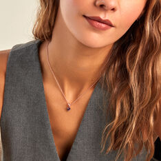 Collier Argent Rose Avalon Oxyde De Zirconium - Colliers Femme | Marc Orian