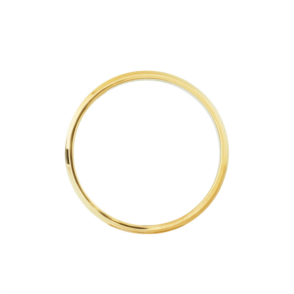 Alliance Jolan Demi-jonc Classique Or Jaune - Alliances duo Unisex | Marc Orian