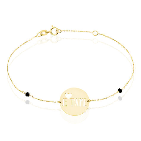 Bracelet Or Jaune Spinelle - Bracelets Medailles Femme | Marc Orian