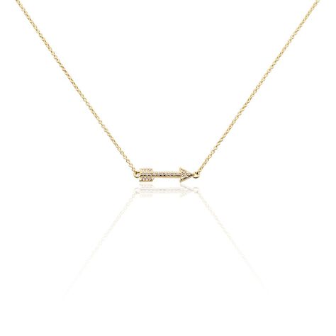 Collier Karitate Plaqué Or Oxydes De Zirconium - Colliers avec pierres Femme | Marc Orian