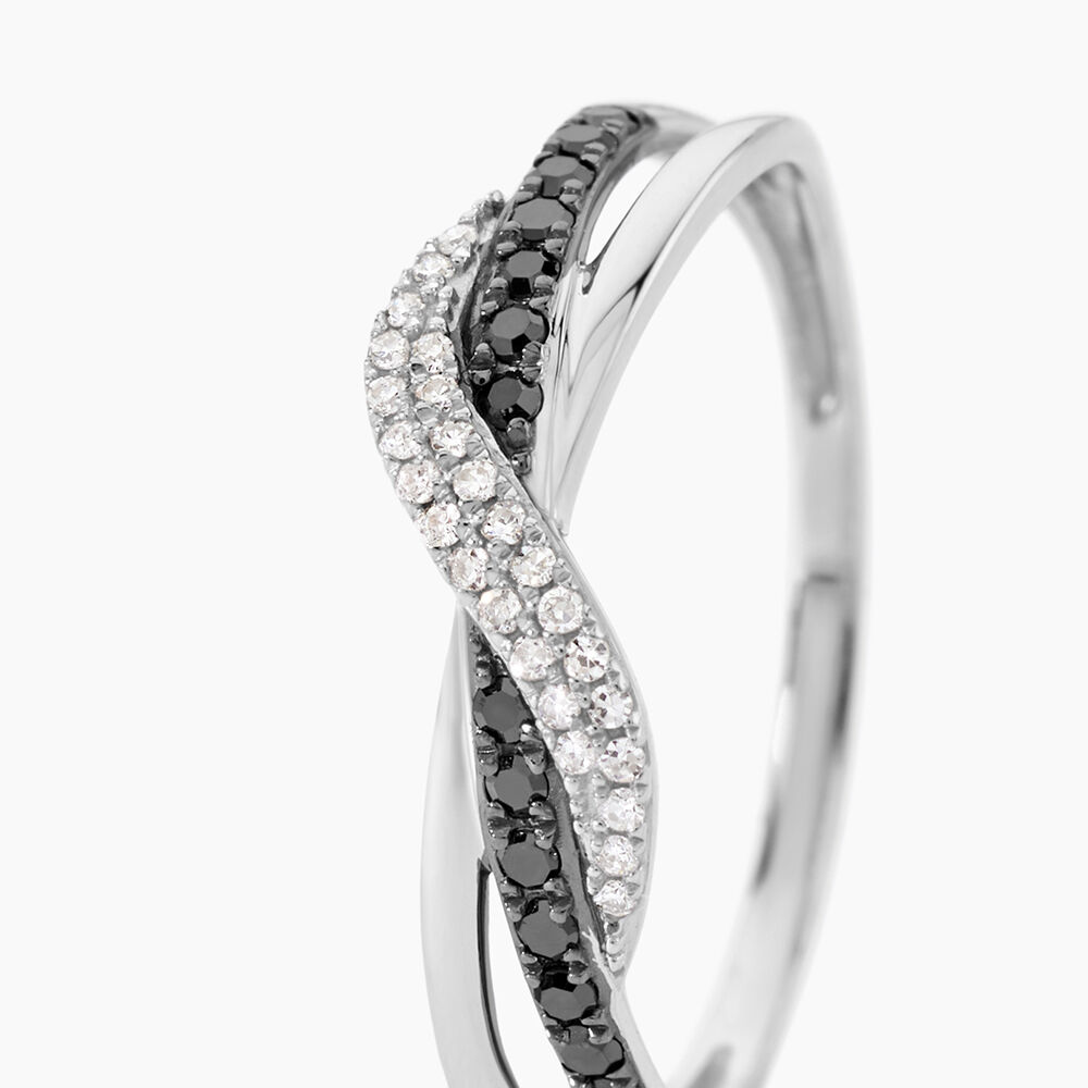 Bague Valencia Or Blanc Diamant - Bagues pierres pr&eacute;cieuses Femme | Marc Orian