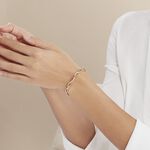 Bracelet Jonc Imae Plaqu&eacute; Or Jaune Oxyde De Zirconium - Bracelets joncs Femme | Marc Orian