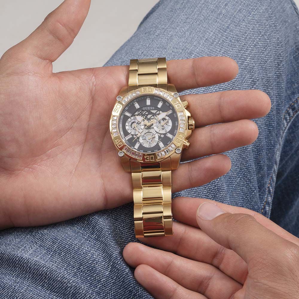 Montre Guess Trophy Noir - Montres étanches Famille | Marc Orian