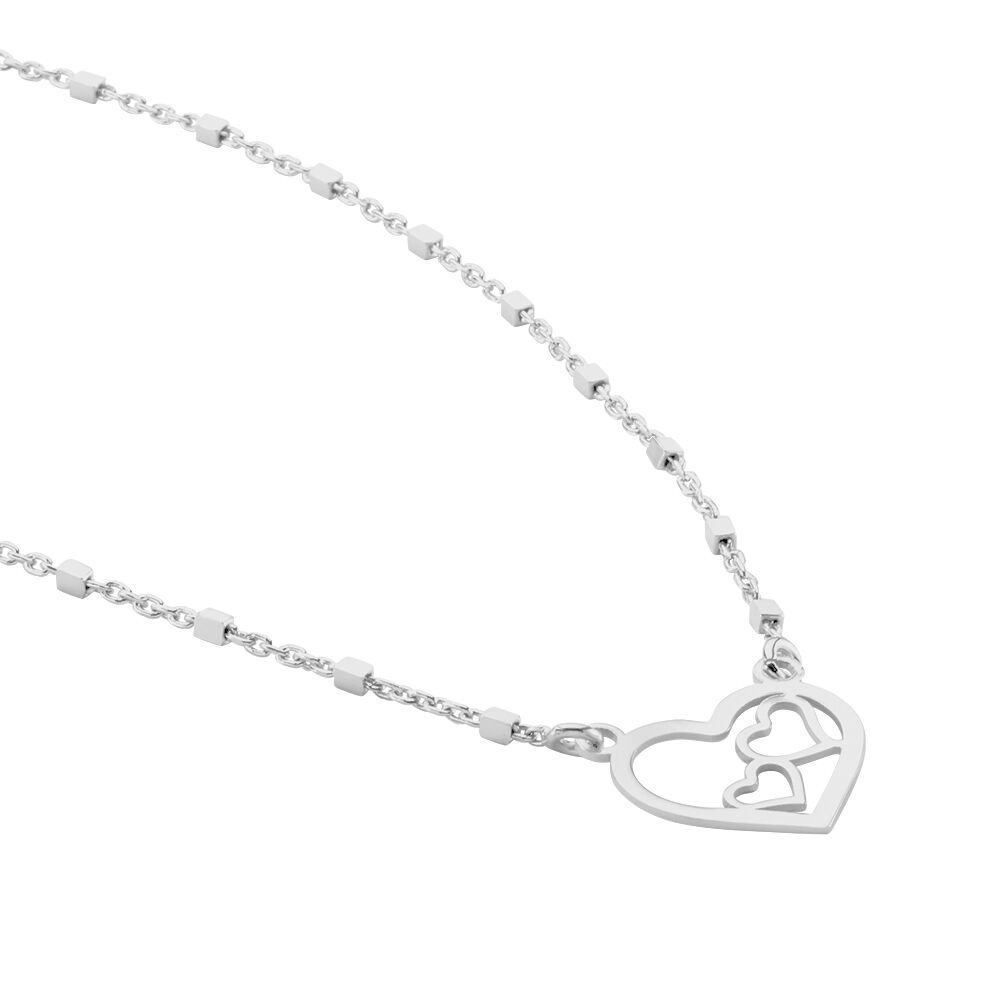 Boucles D'oreilles Puces Zale Argent Blanc - Colliers fantaisie Femme | Marc Orian