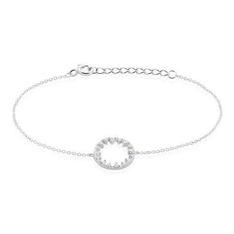 Bracelet Argent Valero Oxydes De Zirconium - Bracelets chaînes Femme | Marc Orian