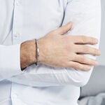 Bracelet Sarenne Acier Bicolore - Bracelets cha&icirc;nes Homme | Marc Orian