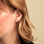 Boucles D'Oreilles Puces Lyndon Or Jaune - Puces Femme | Marc Orian