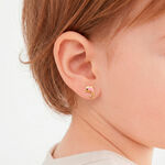Boucles D'oreilles Puces Or Jaune Mael Smalto - Puces Enfant | Marc Orian