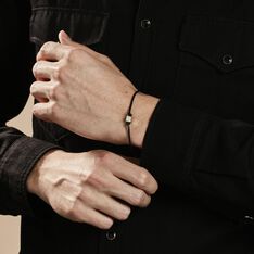 Bracelet Acier Vieillit Ralph - Bracelets cordons Homme | Marc Orian