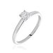 Bague Solitaire Flora Or Blanc Diamant - Solitaires Femme | Marc Orian