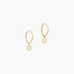 Cr&eacute;oles Belita Or Jaune - Boucles d'oreilles pampille Femme | Marc Orian