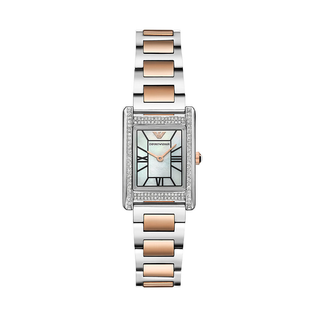 Montre Emporio Armani Nacre Blanche - Montres &eacute;tanches Femme | Marc Orian