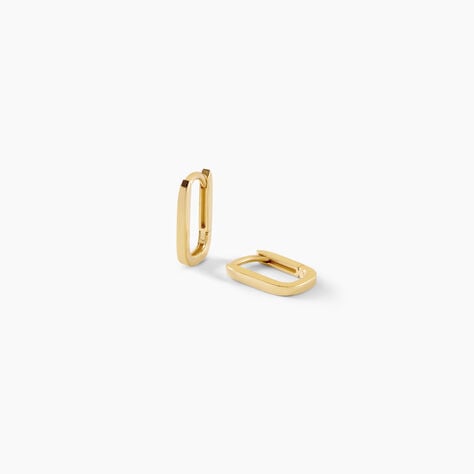 Cr&eacute;oles Coleman Argent Dor&eacute; A L'Or 750/1000 - Cr&eacute;oles Femme | Marc Orian