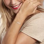 Bracelet Sandra Argent Blanc Oxyde De Zirconium - Bracelets Medailles Femme | Marc Orian