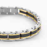 Bracelet M&eacute;tal Acier Bicolore - Bracelets cha&icirc;nes Homme | Marc Orian