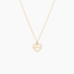 Pendentif Or Jaune Ramouna Oxyde De Zirconium - Pendentifs Femme | Marc Orian