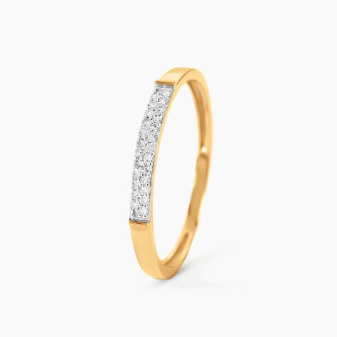 Alliance Amani Or Jaune Diamant -  Femme | Marc Orian