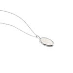 Collier Lilibeth Argent Blanc Nacre - Colliers avec pierres Femme | Marc Orian