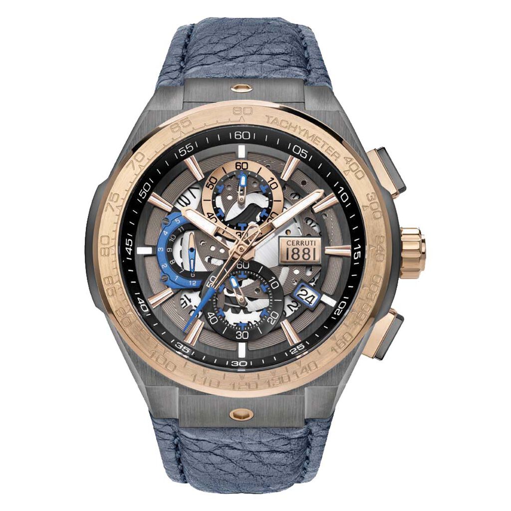 Montre Cerruti Ruscello Noir - Montres étanches Homme | Marc Orian