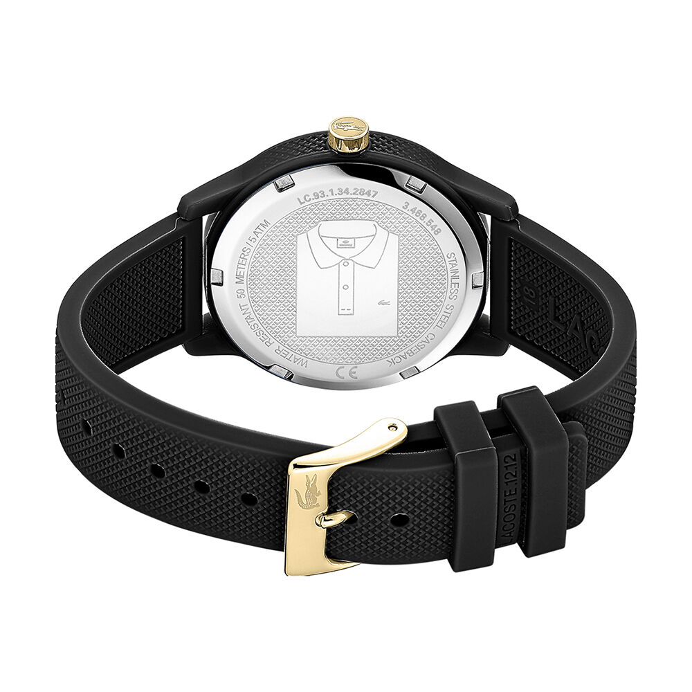 Montre Lacoste 12.12 Noir - Montres étanches Femme | Marc Orian