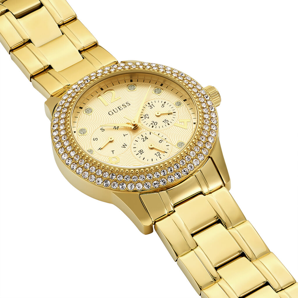guess montre femme or