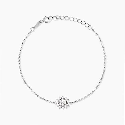 Bracelet Argent Blanc Maximille Oxydes De Zirconium - Bracelets fantaisie Femme | Marc Orian