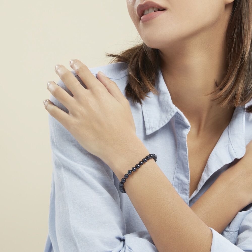 Bracelet Severiane Or Jaune Perle De Culture - Bracelets chaînes Femme | Marc Orian