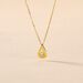 Collier Purete Or Jaune Diamant - Colliers avec pierres Femme | Marc Orian