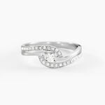 Bague Solitaire Vassilissa Or Blanc Diamant - Solitaires Femme | Marc Orian
