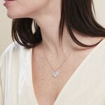 Collier Argent Blanc Vitto Nacre - Colliers avec pierres Femme | Marc Orian