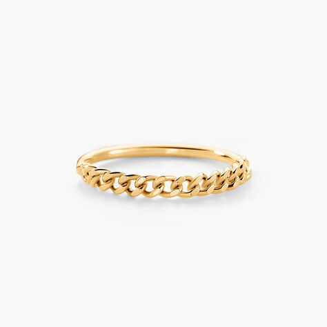 Bague Serenity Plaque Or Jaune - Bagues dorées Femme | Marc Orian