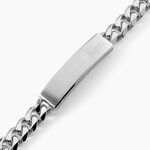 Bracelet Lacoste Baseline Acier Blanc - Bracelets cha&icirc;nes Homme | Marc Orian