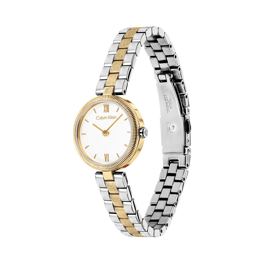 Montre Calvin Klein Gleam Blanc - Montres &eacute;tanches Femme | Marc Orian