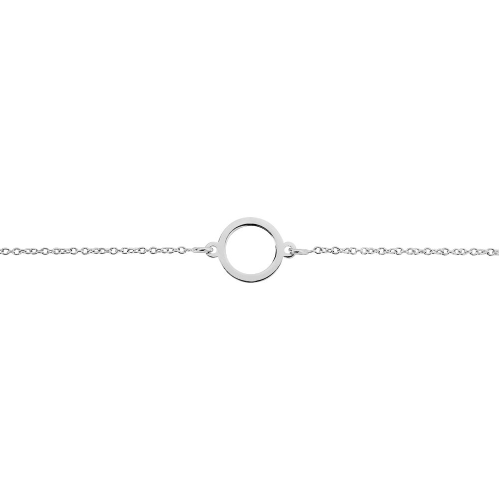 Bracelet Cencio Argent Blanc - Bracelets chaînes Femme | Marc Orian