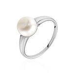 Bague Argent Blanc Perle De Culture - Bijoux fantaisie Femme | Marc Orian