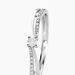 Bague Solitaire Asia Or Blanc Diamant - Bagues Solitaire Femme | Marc Orian