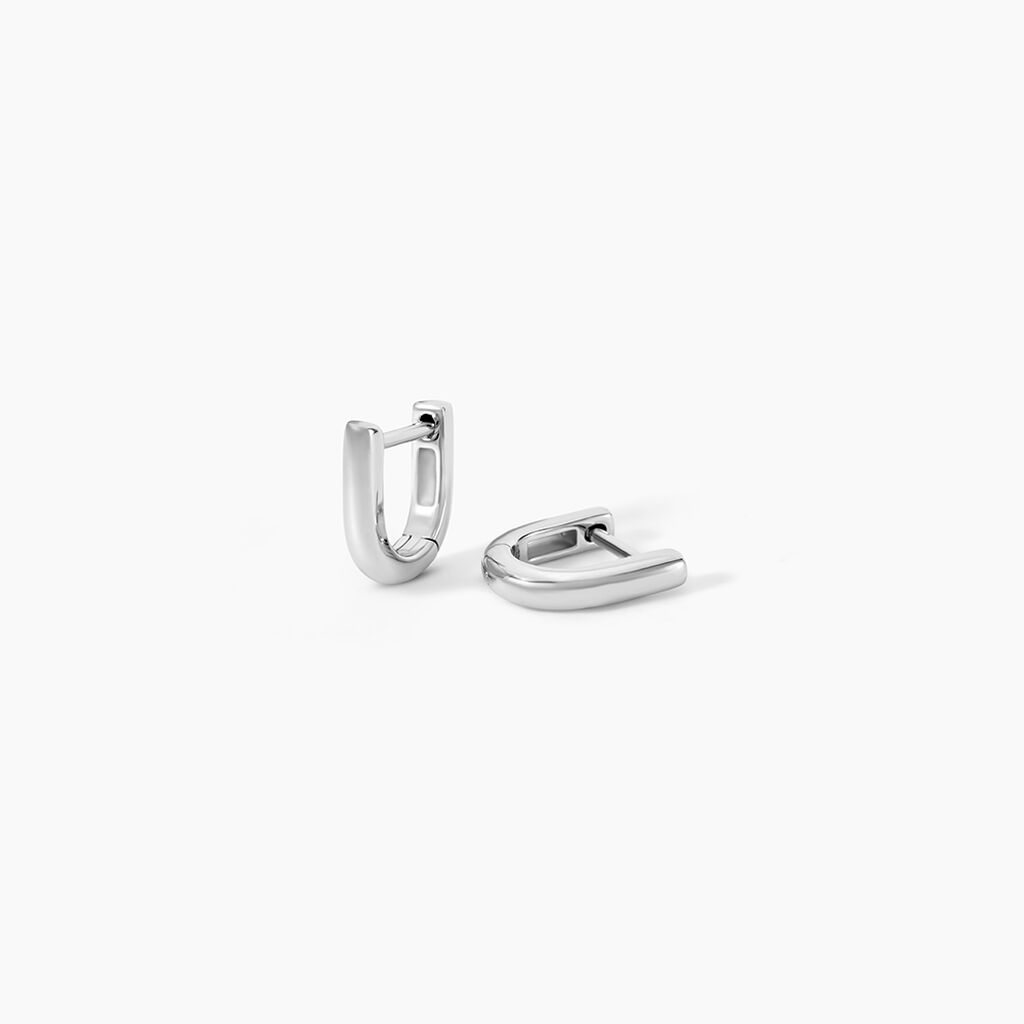 Cr&eacute;oles Fillipa Argent Blanc - Cr&eacute;oles Femme | Marc Orian