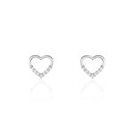 Boucles D'oreilles Puces Budenicus Argent Oxyde De Zirconium - Puces Femme | Marc Orian