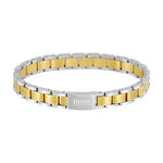 Bracelet Boss Links Essentials Acier Bicolore - Bracelets cha&icirc;nes Homme | Marc Orian