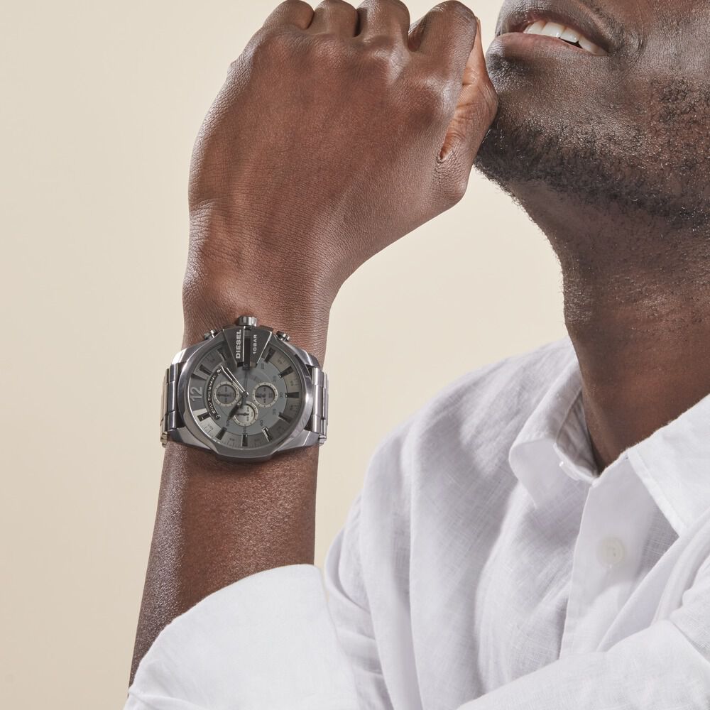 Montre Diesel Mega Chief Gris - Montres étanches Homme | Marc Orian