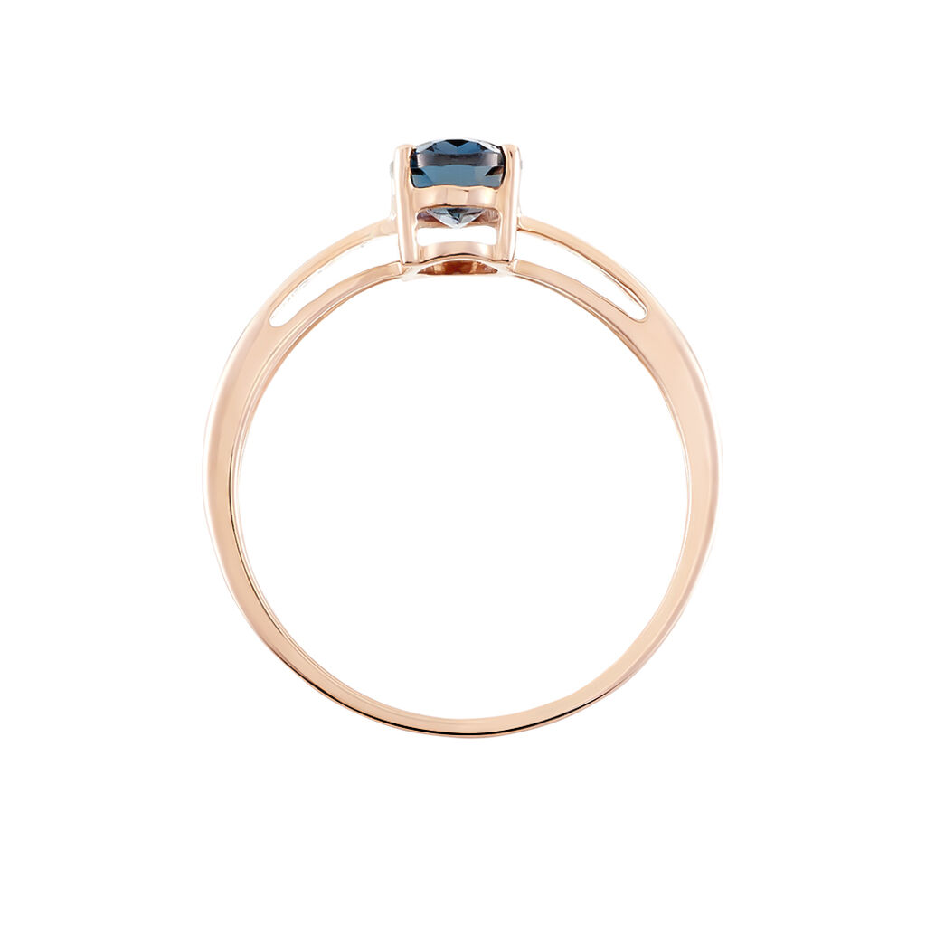 Bague Arzula Or Rose Topaze - Bagues Femme | Marc Orian