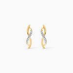 Boucles D'oreilles Puces Smina Or Jaune Diamant - Pendantes Femme | Marc Orian