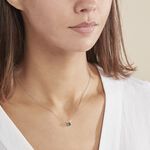 Collier Solitaire Argent Blanc Rio Santa Teresa Oxyde De Zirconium - Colliers solitaires Femme | Marc Orian