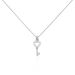 Collier Amy Argent Blanc Oxyde De Zirconium - Colliers avec pierres Femme | Marc Orian