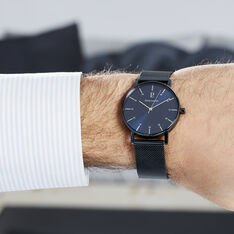 Montre Pierre Lannier Collection Cityline Bleu - Montres Homme | Marc Orian