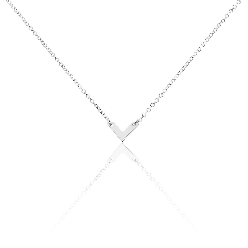 Collier Veroniica Argent Blanc - Colliers Femme | Marc Orian