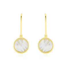 Boucles D'oreilles Pendantes Joana Or Jaune Nacre - Boucles d'oreilles Pendantes Femme | Marc Orian