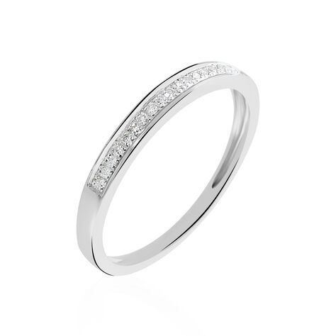 Alliance Aileen Or Blanc Diamant - Alliances Femme | Marc Orian